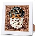 Dog Diamond Art Painting Kits for Kids with Frame Ages 4-8-12 (7x7 inch)