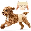 Dog Diapers Female, Disposable Diapers for Female Dog with Stretchy Waist