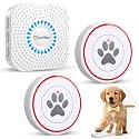 Dog Door Bell for Potty Training, IP55 Waterproof, 55 Ringtones, 0-115dB