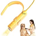 Dog Dryer for Pet Grooming,Pet Neck-Hanging Hair Dryer,One-Touch Hot and Cold Air Circulation.Handheld &amp; Hands-Free.Low-Noise,High Wind Speeds.Adjustable Heat &amp; Speed