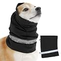 Dog Ear Covers Waterproof for Bath, Thunderstorms, Anxiety Relief Hat, Windproof Noise Reducing Hat, Warm Winter Ear Cover