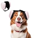 Dog Ear Muffs Noise Protection - Noise Canceling Ear Muffs for Dog,29dB NRR Dog Earmuffs,Ear Plugs for Dogs from Fireworks,Vacuums,Thunderstorms (Pink, M)
