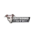 Dog Edition Car Badges Laser Cutting 3D Badge Automotive Decals Stickers for Truck Rv Boat Exterior Decoration, Funy Animal Decor Car Accessories Gifts (Greyhound)