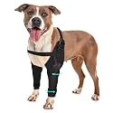 Dog Elbow Protector Brace, Dog Leg Sleeves Anti-Licking for Hygroma, Calluses &amp; Arthritis Relief–Adjustable Dogs Elbows Pads &amp; Shoulder Brace for Elbow Dysplasia and Injury Recovery,Both Leg 2XL