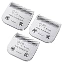 Dog Grooming Clipper Blades Size 10 for Andis Oster A5 Wahl KM