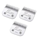 Dog Grooming Clipper Blades Size 4F for Andis Oster A5 Wahl KM