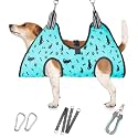 ATESON Dog Grooming Hammock - Pet Harness for Grooming, Dog Sling for Nail Clipping, Dog Hanging Holder for Cutting Nails