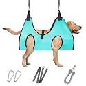 ATESON Dog Grooming Hammock - Upgrade Pet Grooming Harness for Nail Trimming (XL 80lb), Dog Sling for Nail Clipping, Dog Hanging Holder Hanger for Cutting Nail with Nail Clippers