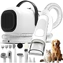 Dog Grooming Kit with Vacuum, 12000Pa Pet Electric Clipper & Nail Grinder