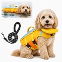 Dog Life Jacket with Chin Float, Shark Dog Life Vest for Small Large Dogs