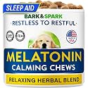 Dog Melatonin - Calming Sleep Aid Chews for Anxiety Relief, Relaxation