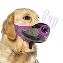 Dog Muzzle, Soft Air Mesh Muzzles for Large Sized Dogs, F-Purple-L