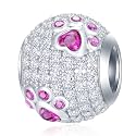 Dog Paw Charm Sterling Silver Fit Pandora Bracelets