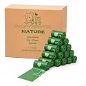Dog Poop Bags – 270 Count Value Pack, Extra-Thick 18 Micron, Leak-Resistant, Strong &amp; Durable for Dogs &amp; Cats, Light Baby Powder Scent – PAWTHENTIC NATURE