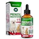 Dog Prenatal Vitamins for Moms During Lactating – Prenatal Vitamins for Dogs & Cats of All Breeds to Care for Pet Development – Multivitamin for Cats – 2 Oz – Herbal Supplement for Pets