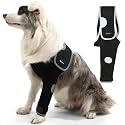 Dog Recovery Suit, Medical Cone Alternative, Abrasion Resistant Dog Recovery Sleeve, Washable 3mm Thick and Waterproof, Pet Wounds Prevent Licking, Bite, Being Wet, and Keep Dry