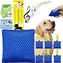 Dog Scent Training Kit with Squeaky Sound – Interactive Nose Work Toys for Dogs, Hide &amp; Seek Scent Games | Mental Stimulation, Anxiety Relief &amp; Obedience Training for All Ages (Blue)