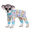 Dog Surgery Recovery Suit for Small Dogs, Four-Leg Long Sleeve