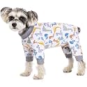 Dog Surgery Recovery Suit for Small Dogs, Four-Leg Long Sleeve
