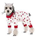 Dog Surgery Recovery Suit for Small Dogs, Four-Leg Long Sleeve