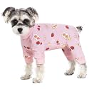Dog Surgery Recovery Suit for Small Dogs, Four-Leg Long Sleeve