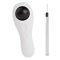 Dog Training Clickers with Wrist Strap, Training Clicker for Pet Like Dog Cat Horse Bird Dolphin Puppy, Big Buttons and Loud Sound (White)