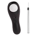 Dog Training Clickers with Wrist Strap, Training Clicker for Pet Like Dog Cat Horse Bird Dolphin Puppy, Big Buttons and Loud Sound (Black)