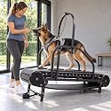 Dog Treadmill for Large Dogs with Foot Brake, 18-Inch Usable Width