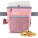 Dog Treat Pouch for Pet Training, One-Hand Magnetic Closure, Hands-Free Treat Bag with Silicone Liner, No Mess No Smell