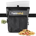 Dog Treat Pouch for Pet Training, One-Hand Magnetic Closure, Hands-Free Treat Bag with Silicone Liner, No Mess No Smell