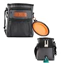 Dog Treat Training Pouch with Built-in Poop Bag Dispenser, Dark Grey
