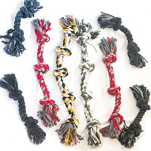 dog trust tough dog rope toy  chew toys non toxic and premium rope dog toys interactive dog rope toys for medium dogs large dogs dog toy rope dog tug of war toy teething combo 3