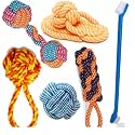 Dog Trust Tough Dog Rope Toy – Chew Toys. Non Toxic and Premium Rope Dog Toys. Interactive Dog Rope Toys for Medium Dogs Large Dogs, Dog Toy Rope, Dog Tug of War Toy, Teething (Combo1)
