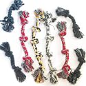 Dog Trust Tough Dog Rope Toy – Chew Toys. Non Toxic and Premium Rope Dog Toys. Interactive Dog Rope Toys for Medium Dogs Large Dogs, Dog Toy Rope, Dog Tug of War Toy, Teething (Combo 3)