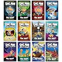 Dogman Series 1-12 Complete Books Set by Dav Pilkey Hardcover