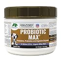 Dogzymes Probiotic Max -10 Billion CFU's Probiotics, Prebiotics, Digestive Enzymes - Relieves Diarrhea, Upset Stomach, Constipation, Gas, Allergy, Immunity & Overall Health 1 Pound