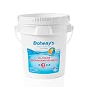Doheny's Di-Chlor Granular Chlorine | Pro-Grade 3-in-1 Pool Sanitizer, Shock &amp; Algaecide | Fast-Dissolving, Calcium-Free, No Residue | 99.5% Sodium Dichlor with 56% Stabilized Chlorine | 10lb Bucket