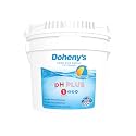 Doheny's pH Plus | Raise Your Swimming Pool pH Level | Pro-Grade Granular Soda Ash (Sodium Carbonate) | Proper pH Levels Protect Equipment & Prevent Eye and Skin Irritation | 25 LB Bucket