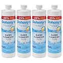 Doheny's Super Algaecide Plus | Pro-Grade | Effective Against Most Algae Types | 7.1% Chelated Copper (Reduces Staining) | Non-Foaming, No Clouding | Safe to Swim After Use | 4 x 40oz Bottles (160oz)