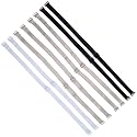 Shoulder Bra Straps Replacement 12mm 15mm 18mm Width Elastic Adjustable Removable Multi Color