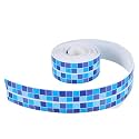 DOITOOL Waterproof Bathroom Seam Self-Adhesive Tape 10.5Ft Flexible Caulk Strip for Tub Sink Edge Sealing and Kitchen Gap Helper