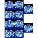 DOJI 30 Feet Long 36 LED String Lights | Power Pixel Fairy Lights for Room Decoration | Serial Rice led Lights for Room Decoration, Diwali, Christmas, Wedding, Party, Festival (Blue, Pack of 10)