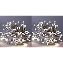 DOJI 30 Feet Long 36 LED String Lights | Power Pixel Fairy Lights for Room Decoration | Serial Rice led Lights for Room Decoration, Diwali, Christmas, Wedding, Party, Festival (White, Pack of 2)