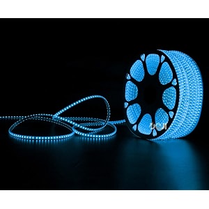 doji 2835 strip lights for home decoration  120 led per meter led strip light  rope lights for ceiling  decoration lights for diwali christmas home false ceiling iceblue 50 meter