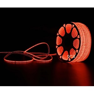 doji 2835 strip lights for home decoration  120 led per meter led strip light  rope lights for ceiling  decoration lights for diwali christmas home false ceiling red 2 meter