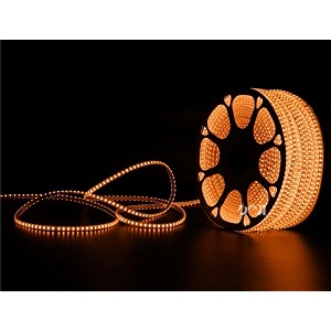 doji 2835 strip lights for home decoration  120 led per meter led strip light  rope lights for ceiling  decoration lights for diwali christmas home false ceiling amber 50 meter