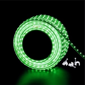 doji 2835 strip lights for home decoration  120 led per meter led strip light  rope lights for ceiling  decoration lights for diwali christmas home false ceiling green 5 meter