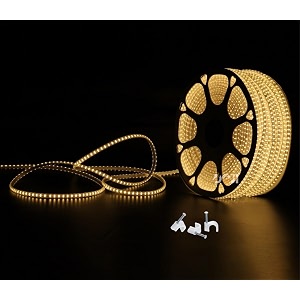 doji 2835 strip lights for home decoration  120 led per meter led strip light  rope lights for ceiling  decoration lights for diwali christmas home false ceiling warmwhite 10 meter