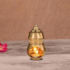 iron traditional black color kapoor aarti with stand camphor dhoop burner for home office temple pooja size  11cm