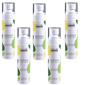 alcohol-free face toner for oily acne-prone skin  alcohol-free  with glycolic acid  fights pimples  tightens pores  controls excess oil  gently exfoliates dead skin cells  non-drying  face toner for women amp men  100 vegan  100 ml pack 5